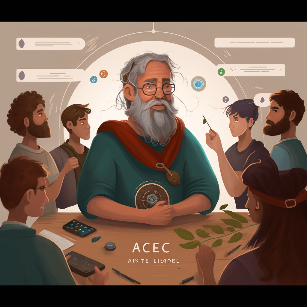 SagePromptAI MyWebClass - Ancient Human Sage Teaching Class